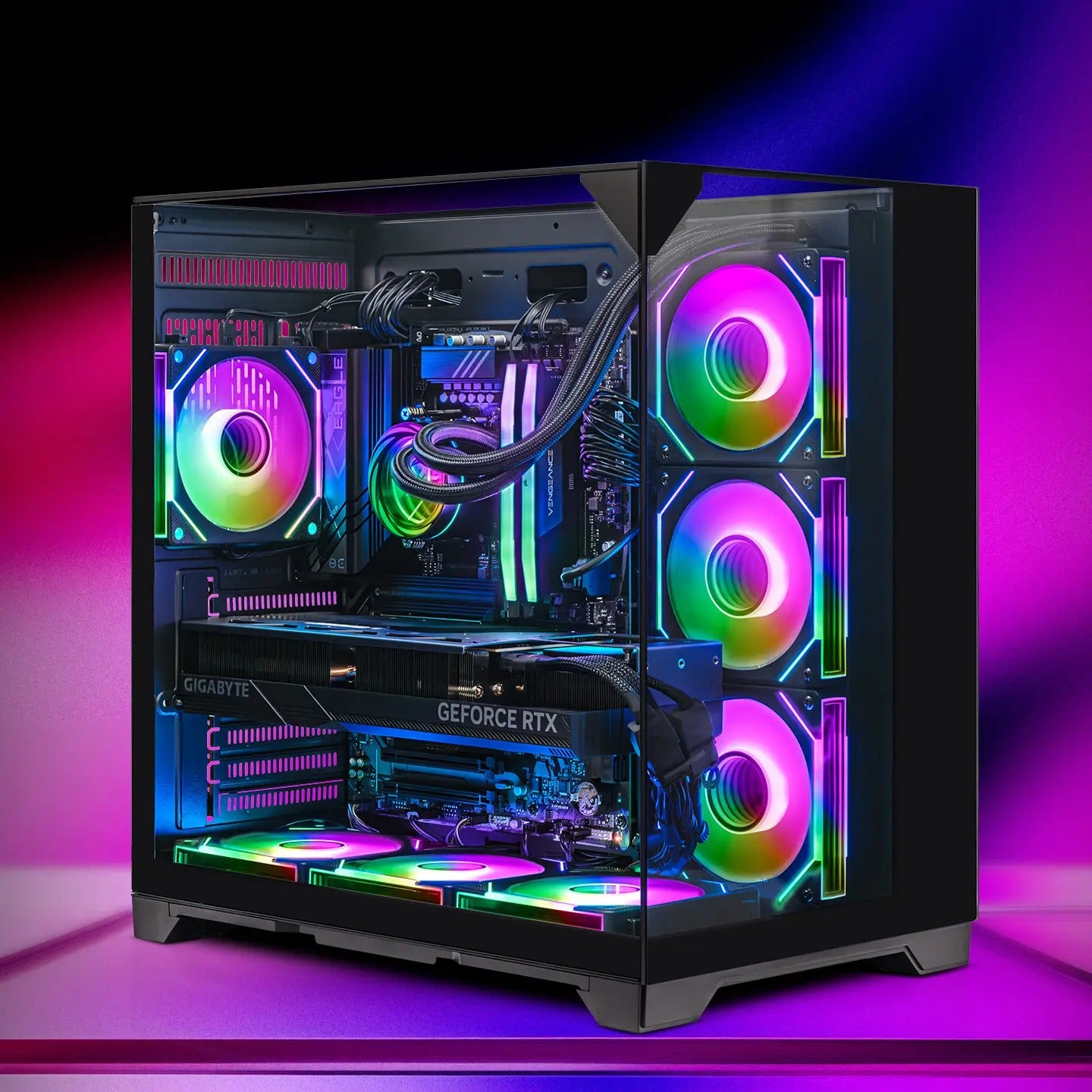 Custom Gaming PC – Intel Core i5-12400F | RTX 3050 6GB | 16GB RAM | 1TB NVMe SSD