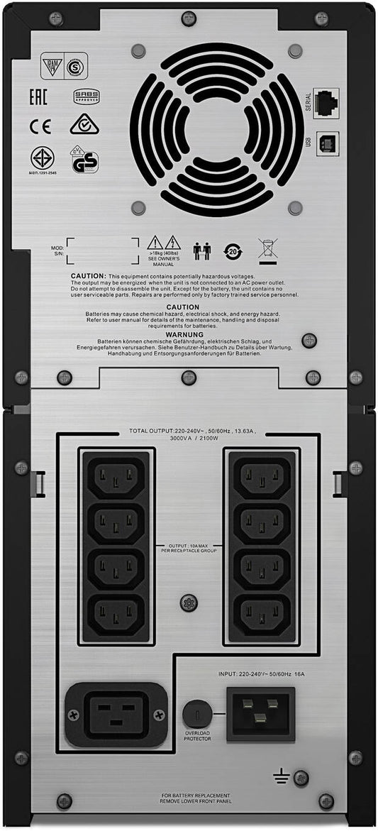 APC Smart-UPS C 3000VA LCD 230V – SMC3000I